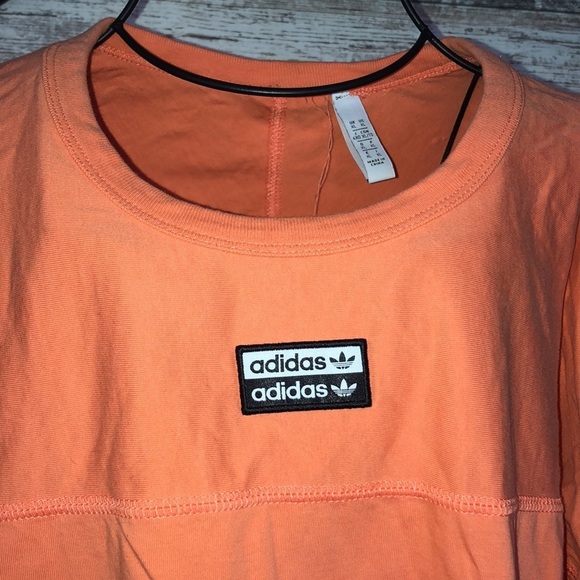 Adidas original shirt salmon/pink color shirt loose fitting size XL ADIDAS SHIRT - Picture 3 of 6